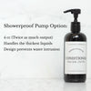 Black "Modern Apothecary" PET Plastic Bottle Trio (Choose Your Titles)