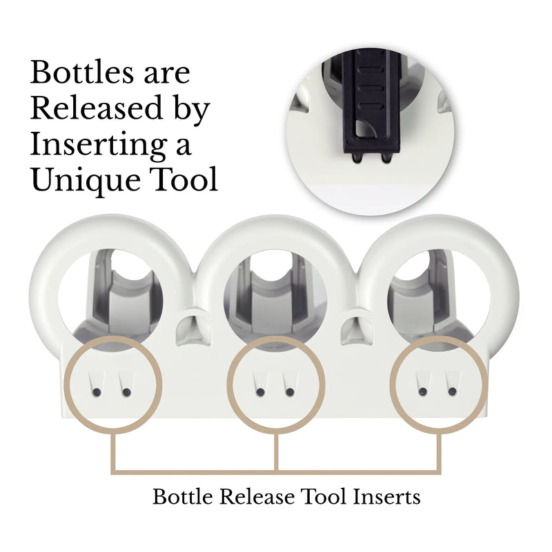 Custom Printed Amber Tamper-Resistant Bracket Set (8 oz) 10-Pack