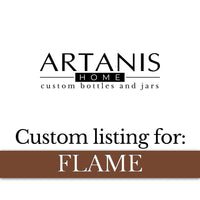 Custom Printed Bottles for Flame