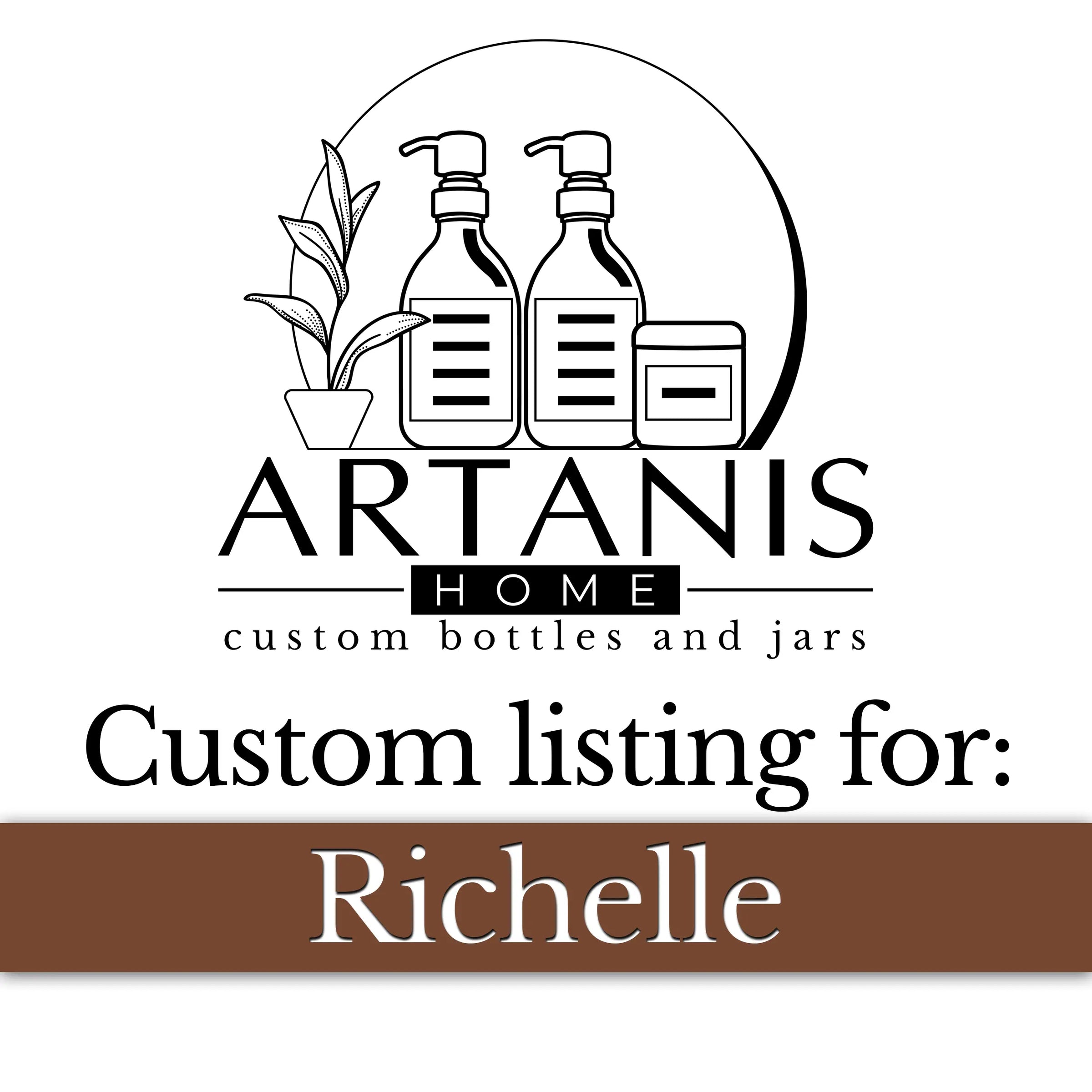 Custom Listing for Richelle
