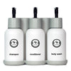 Custom Printed White Tamper-Resistant Bracket Set (8 oz) 10-Pack