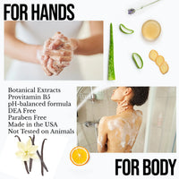 Liquid Hand/Body Wash Refill, Vanilla Ginger 32 oz