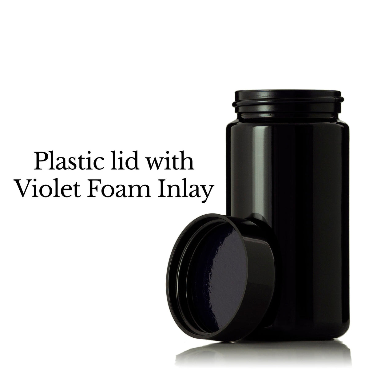 Customized Miron UV Glass Jar 100ml (3 oz )