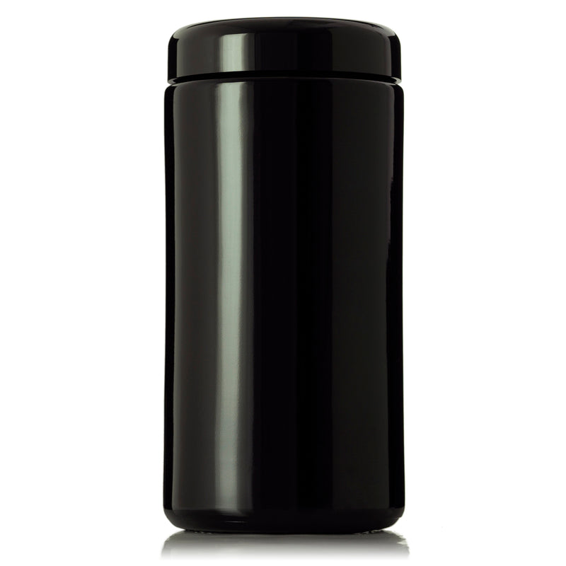 Miron Ultraviolet Glass Wide Neck Jar 1 Liter (33.8 oz )
