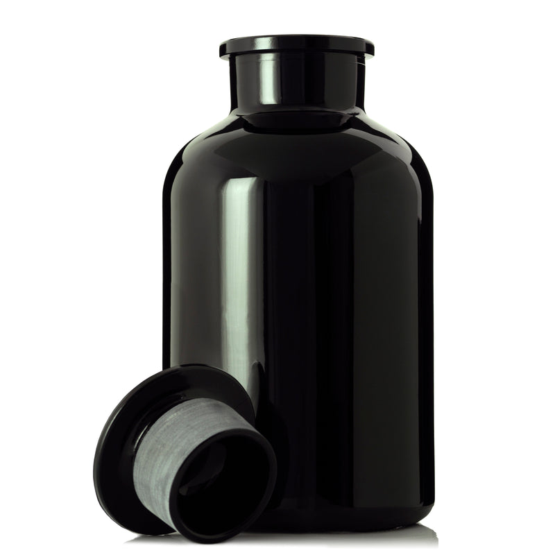 Miron Ultraviolet Glass Apothecary Jar 2 Liters (67 oz)