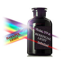 Miron Ultraviolet Glass Apothecary Jar 2 Liters (67 oz)