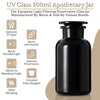 Miron Ultraviolet Glass Apothecary Jar 500ml (16 oz)