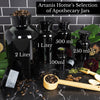Customized Miron UV Glass Apothecary Jar 2 Liters (67 oz)