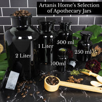 Miron Ultraviolet Glass Apothecary Jar 500ml (16 oz)