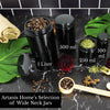 Customized Miron UV Glass Jar 500 ml (16 oz )